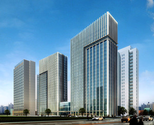 上海嘉定新城D07商业办公楼